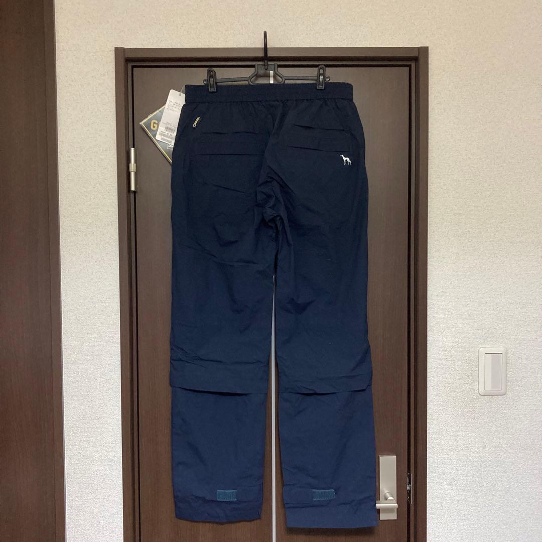 adabat アダバット ナイロン セットアップ ネイビー 48 美品 ゴルフ