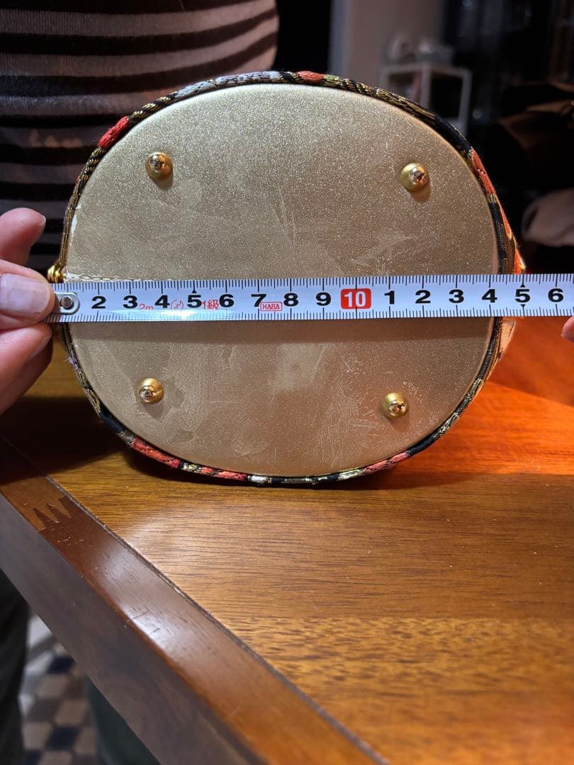 ともみ　逸品！高級西陣織　　和装バッグ