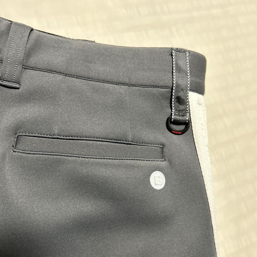 BRIEFING サイドロゴライン　セットアップ　メンズMサイズグレー