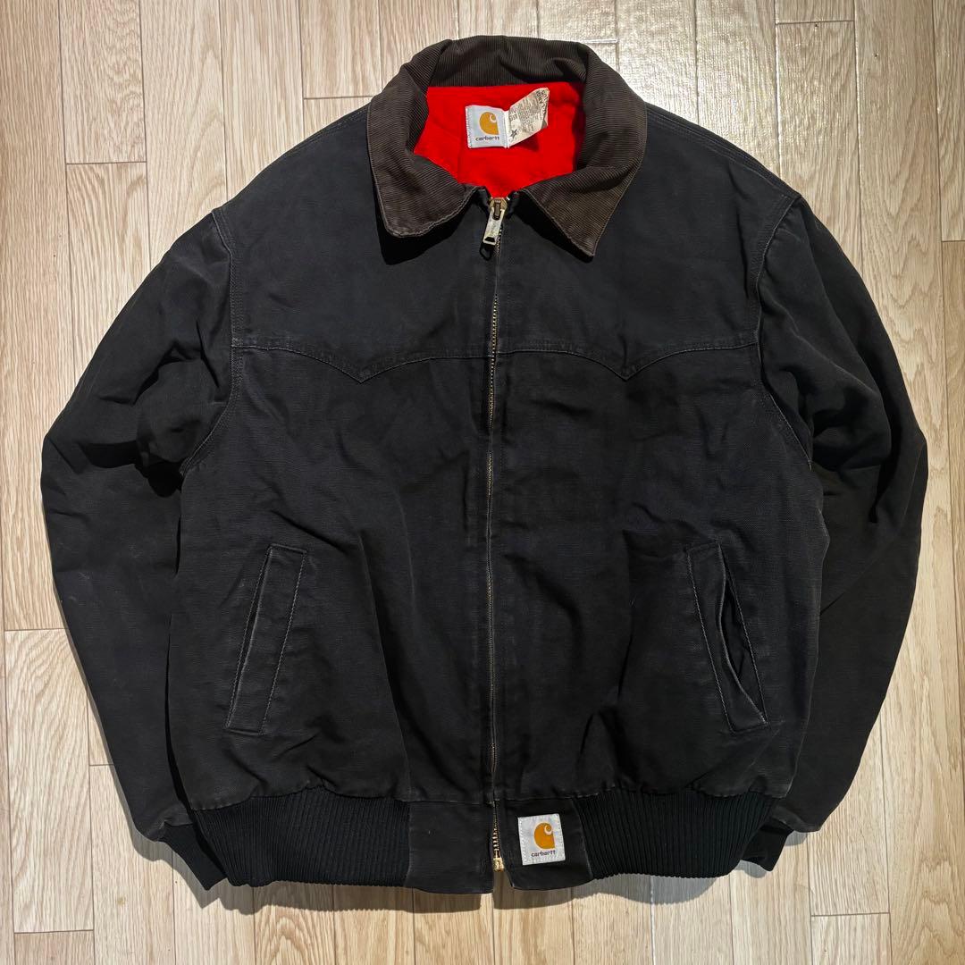 tanaka様 Carhartt サンタフェジャケット ブラック USA製 古着