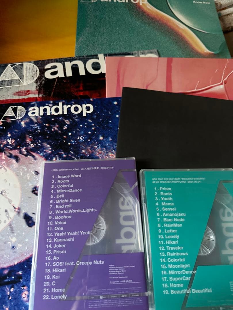 androp エフェクター　限定盤　豪華版　豪華盤　リミテッドエディション