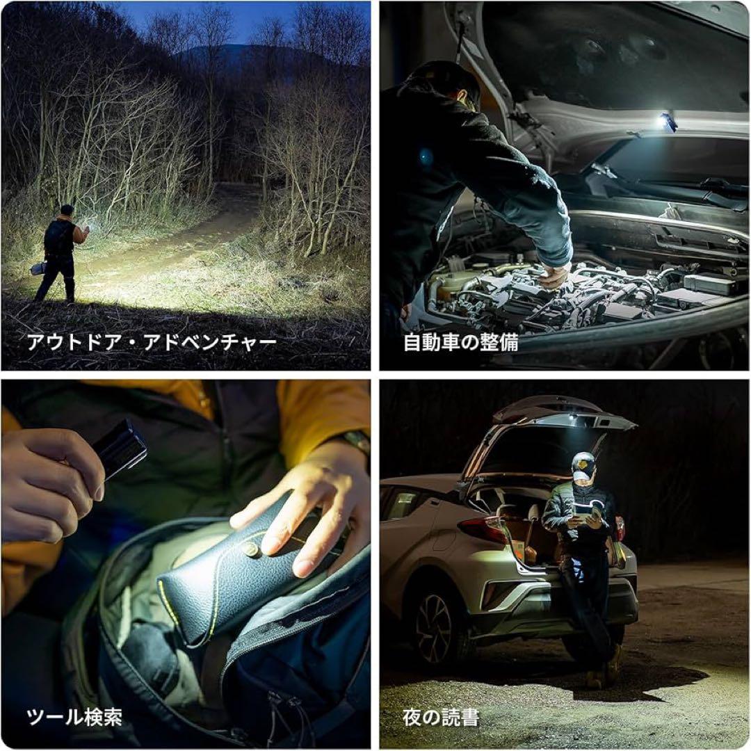 新品未使用　OLIGHT 青い懐中電灯 クリップ付き