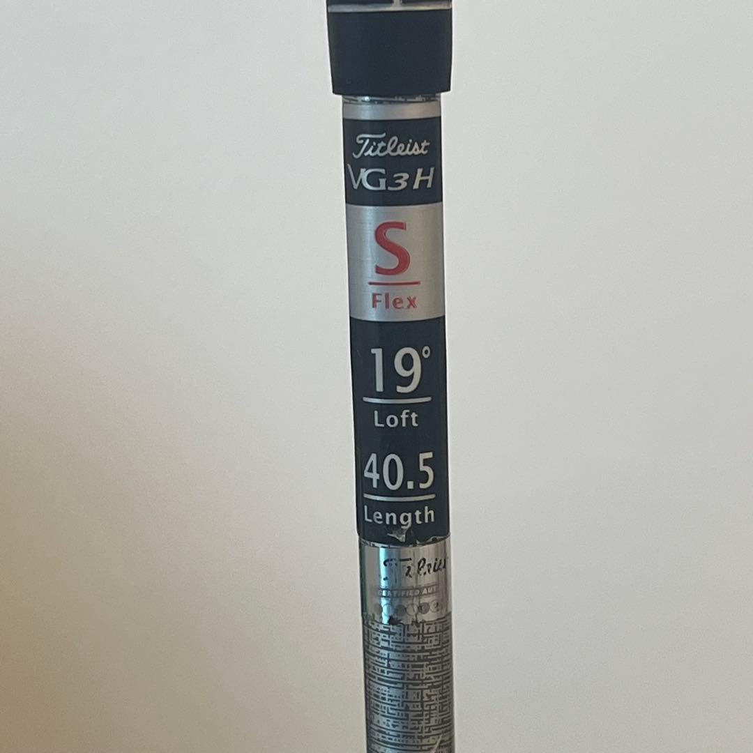 Titleist タイトリスト VG3 フェアウェイウッド 19°