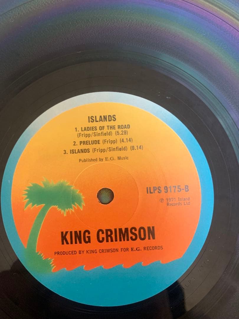 KINGCRIMSON 初期LP 6枚セット