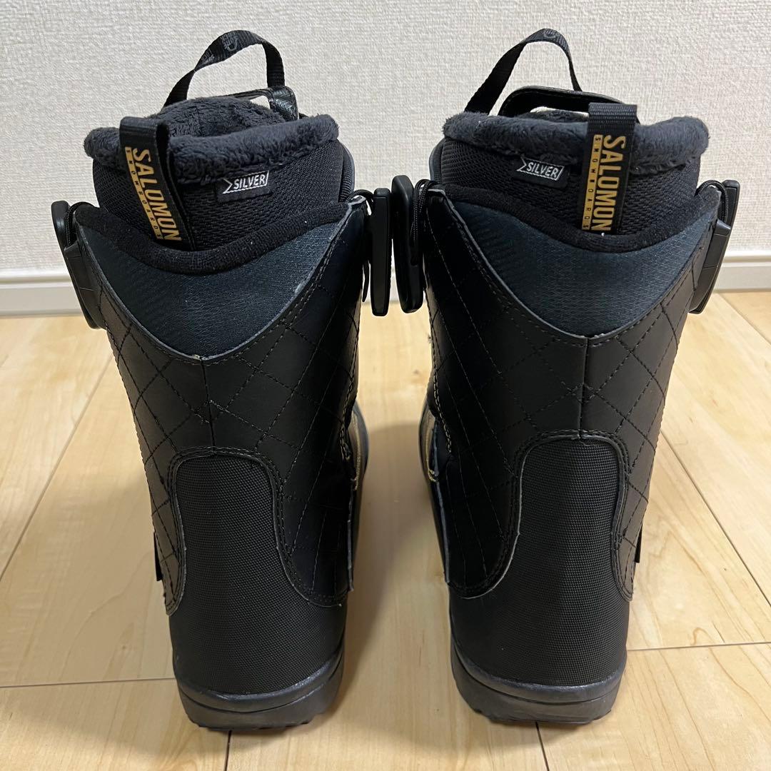 【美品_即日発送】SALOMON サロモン スノボPEARLパール24.0cm