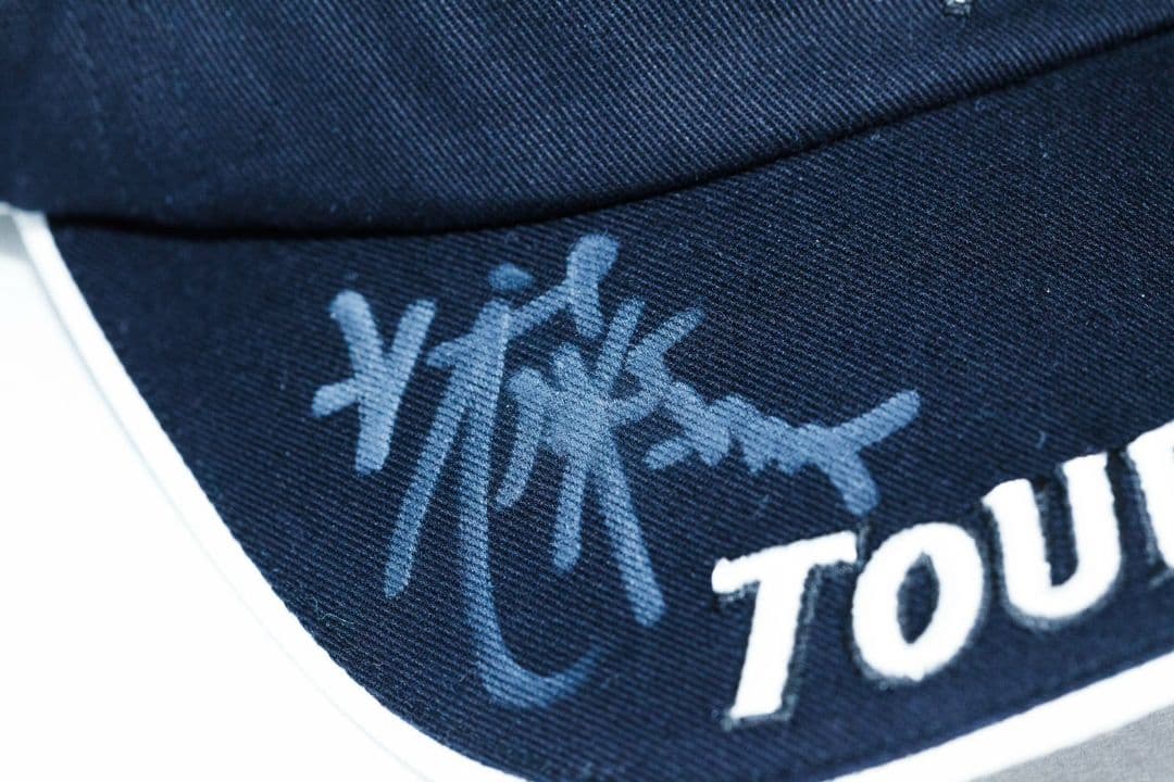 サイン入りTOURSTAGE キャップ バイザー グローブ セット
