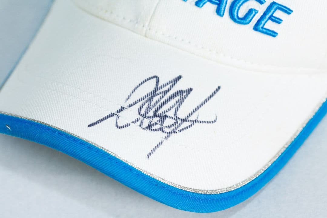 サイン入りTOURSTAGE キャップ バイザー グローブ セット