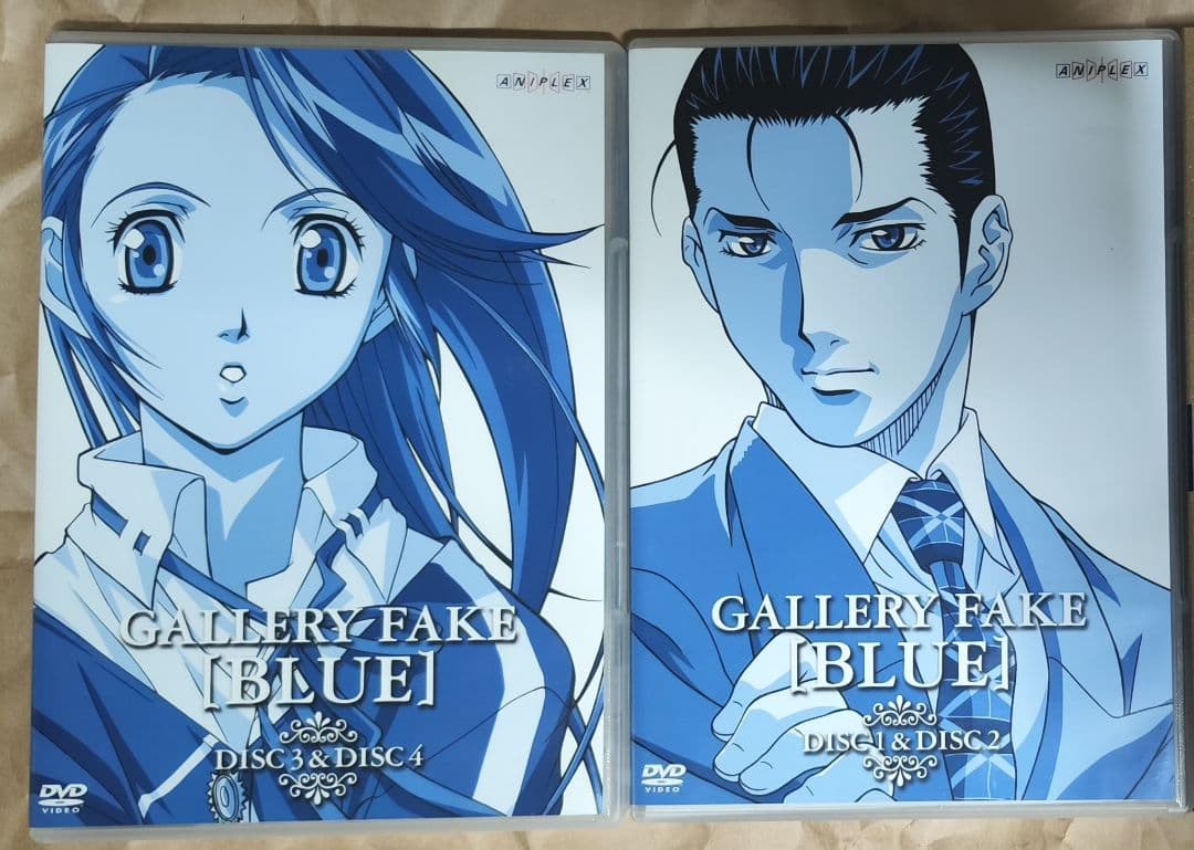 中古ギャラリーフェイク DVD-BOX（BLUE）(RED)（GREEN）セット