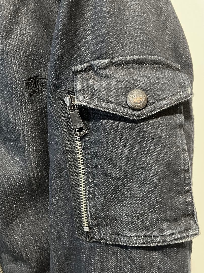 【ninakana5515】バーバリーブラックレーベル デニムジャケット