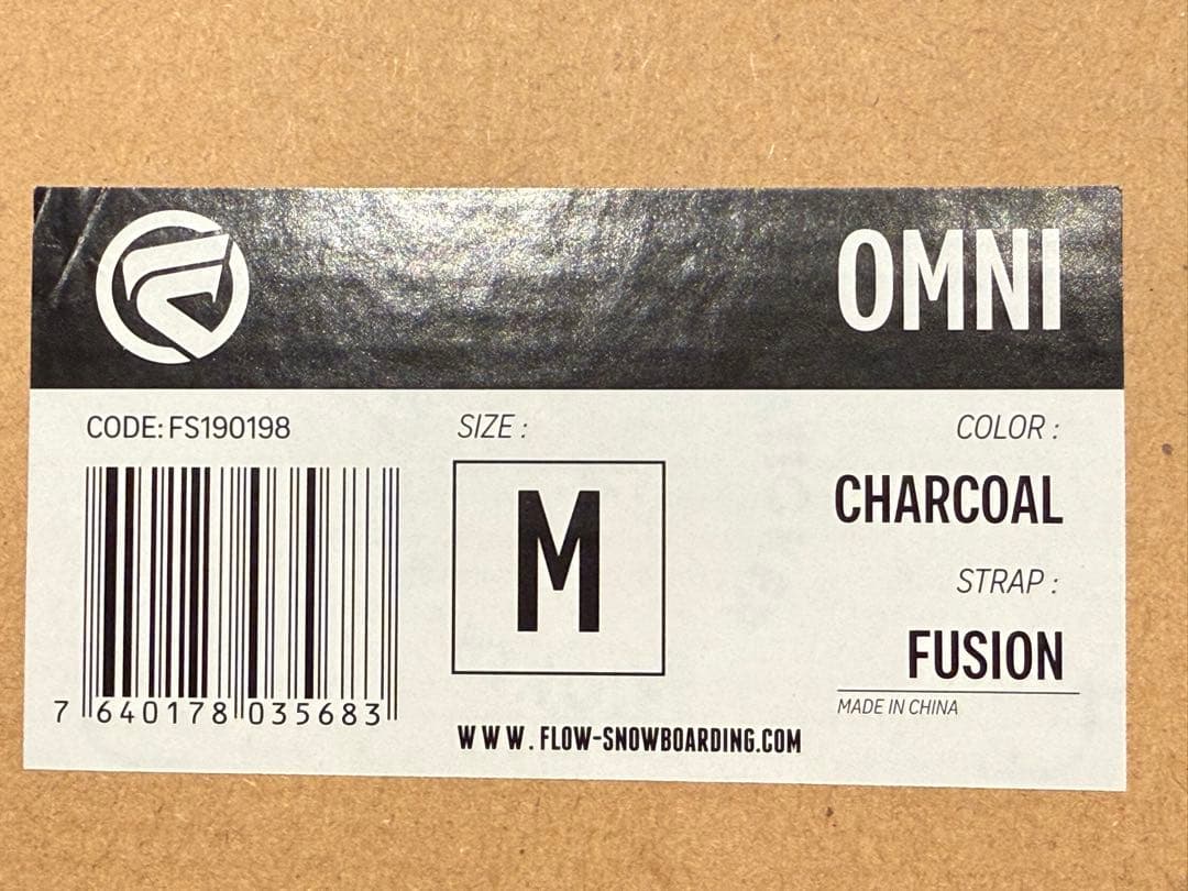 FLOW OMNI スノーボードビンディング