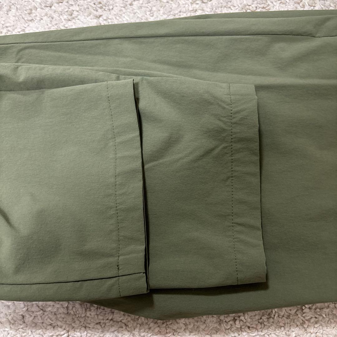 【美品】23GOLF レディースパンツ オリーブ　カーキW67 春夏