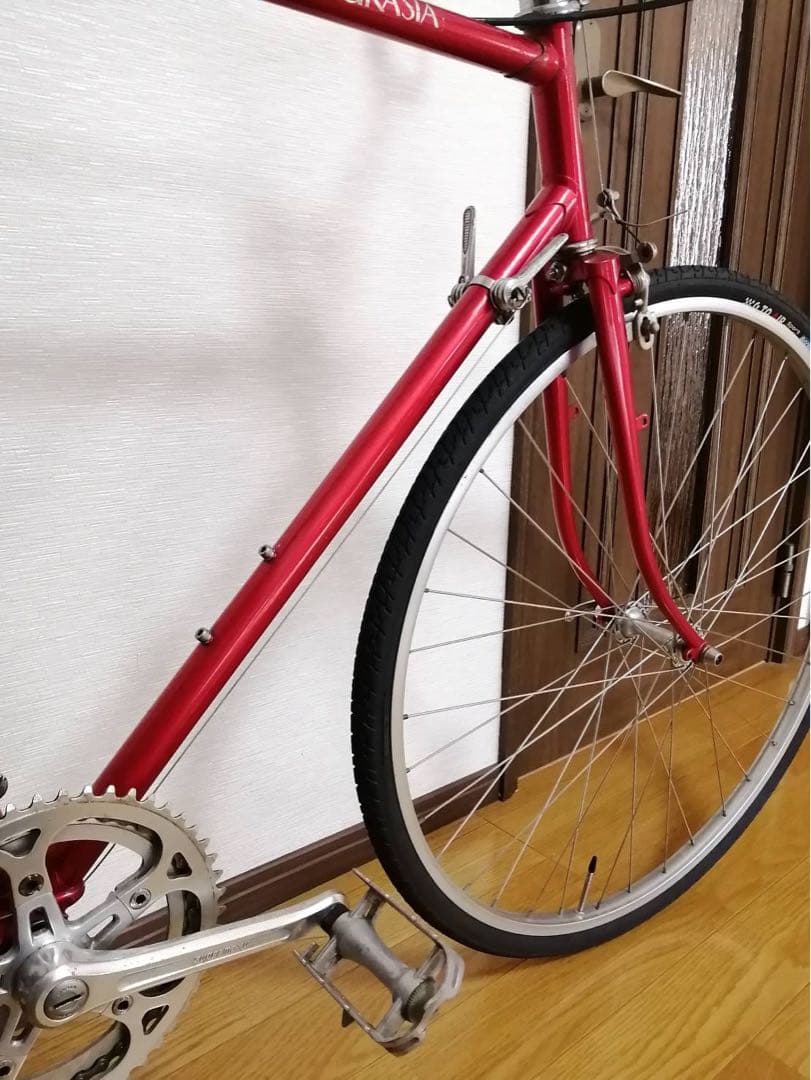 ブリヂストン　ユーラシア　スポルティーフ　クロモリ　ホリゾンタル