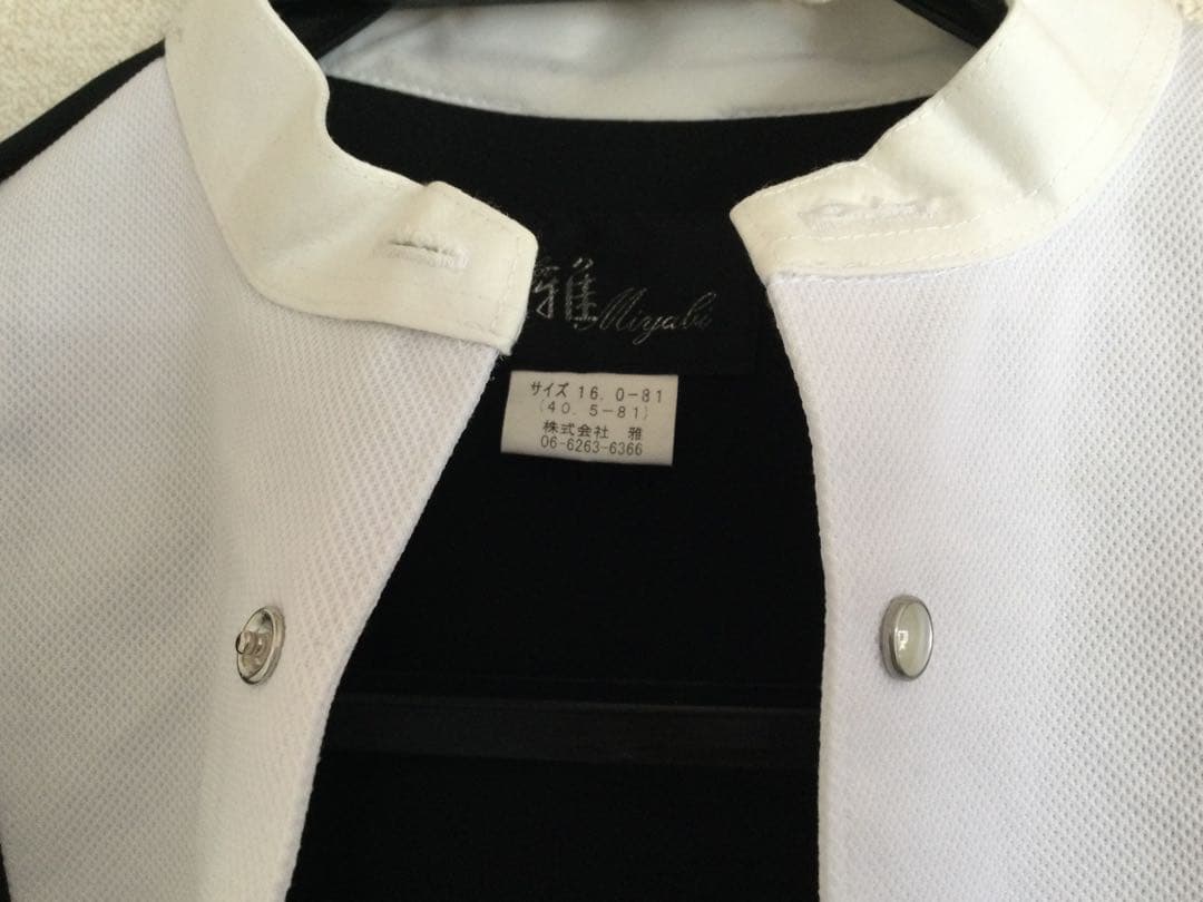 社交ダンスメンズ高級燕尾服上下黒　雅レオタードシャツMサイズ