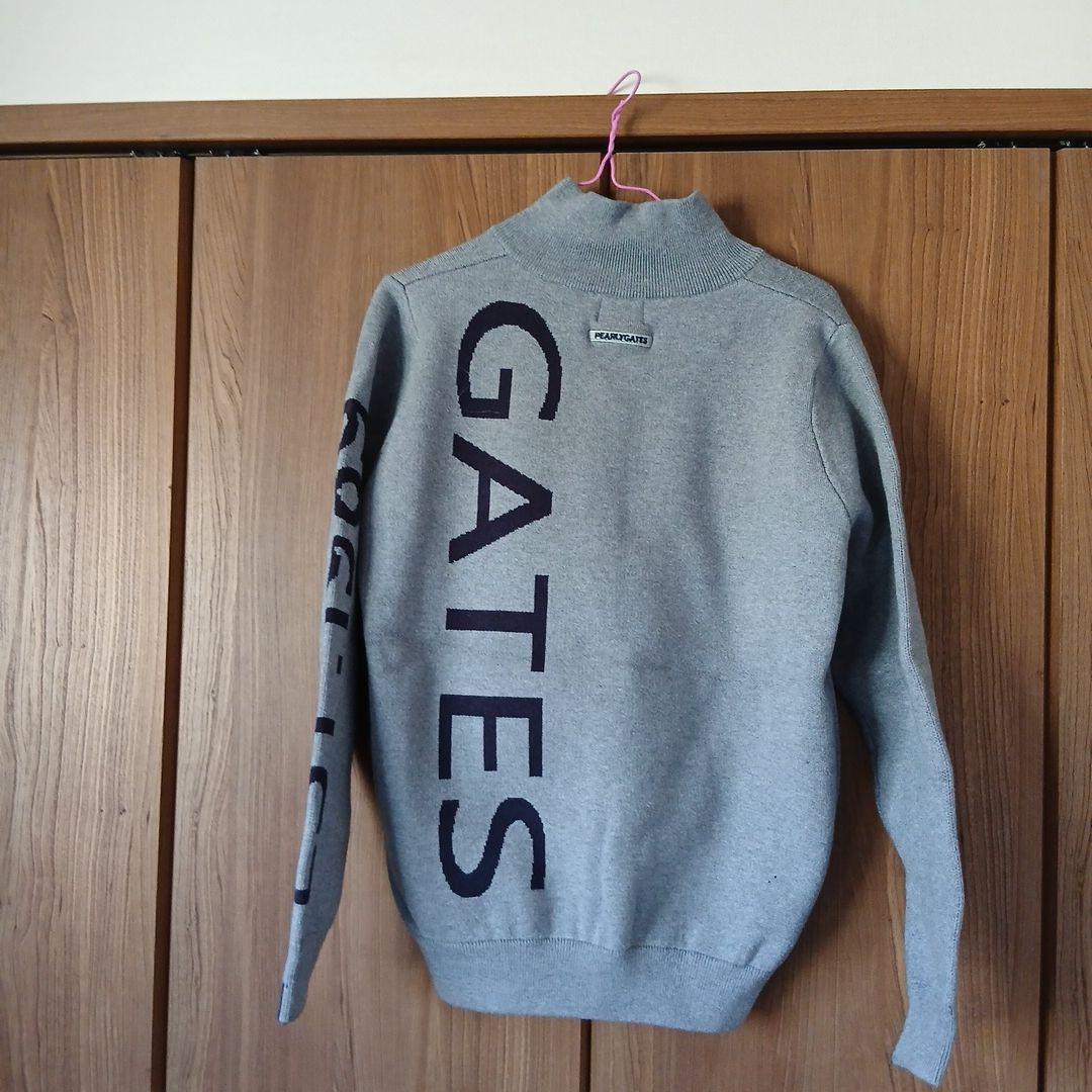 パーリゲィツジップアップジャケット グレー　厚手　着用2回　　クリーニング済み