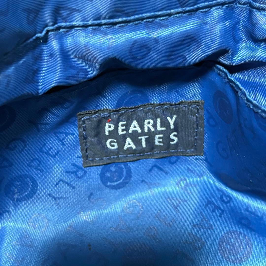 美品✨️PEARLY GATES パーリーゲイツ カートバッグ ワッペン　緑