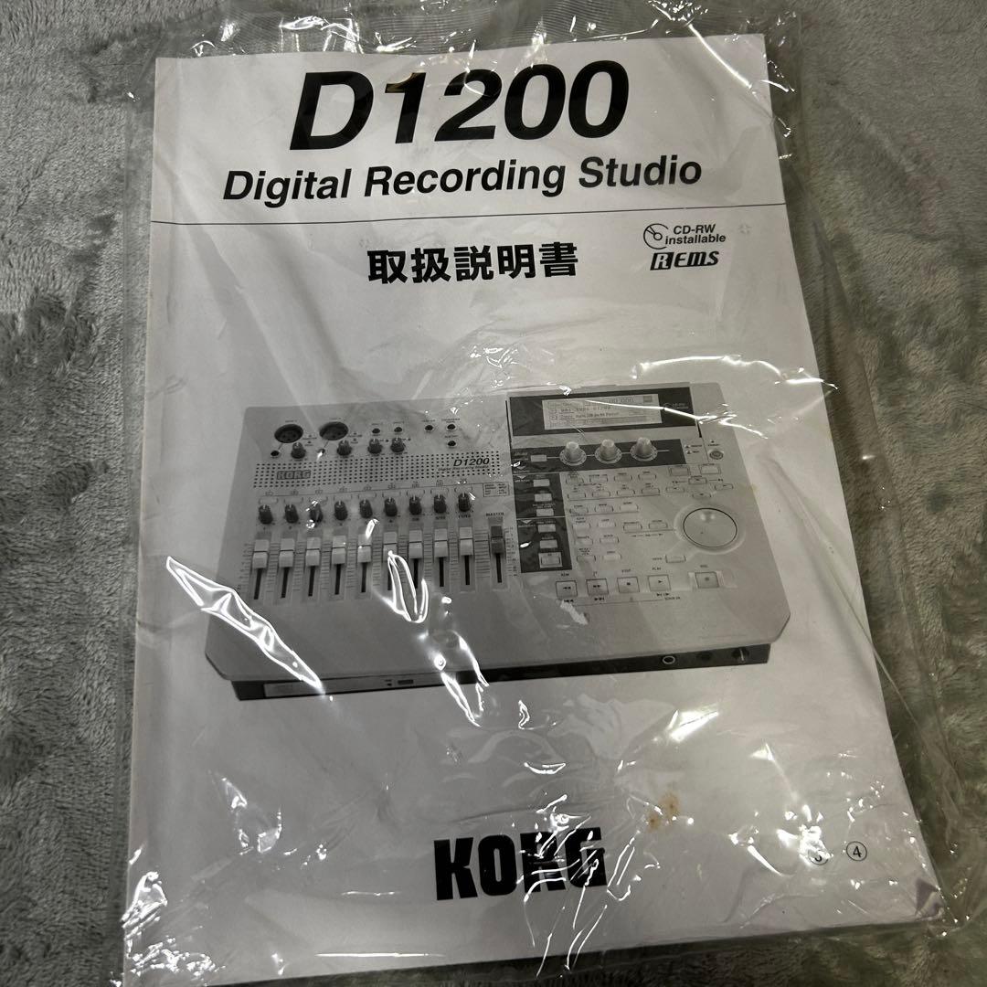 KORG D1200mkII MTR 画面不良（HDDフォーマット済）