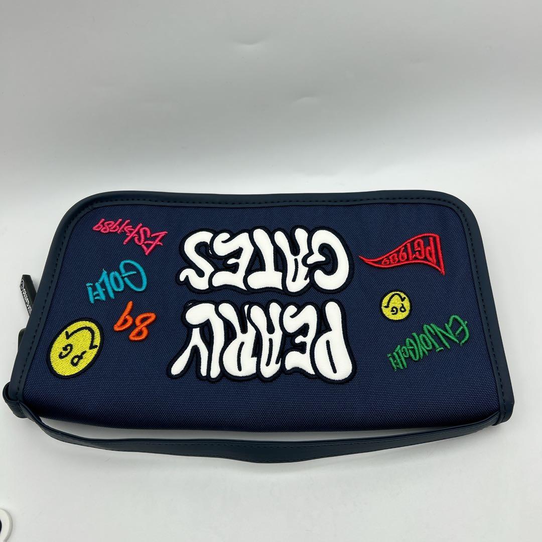 希少　未使用　極上美品　PEARLY GATES マルチホルダー　キーホルダー付