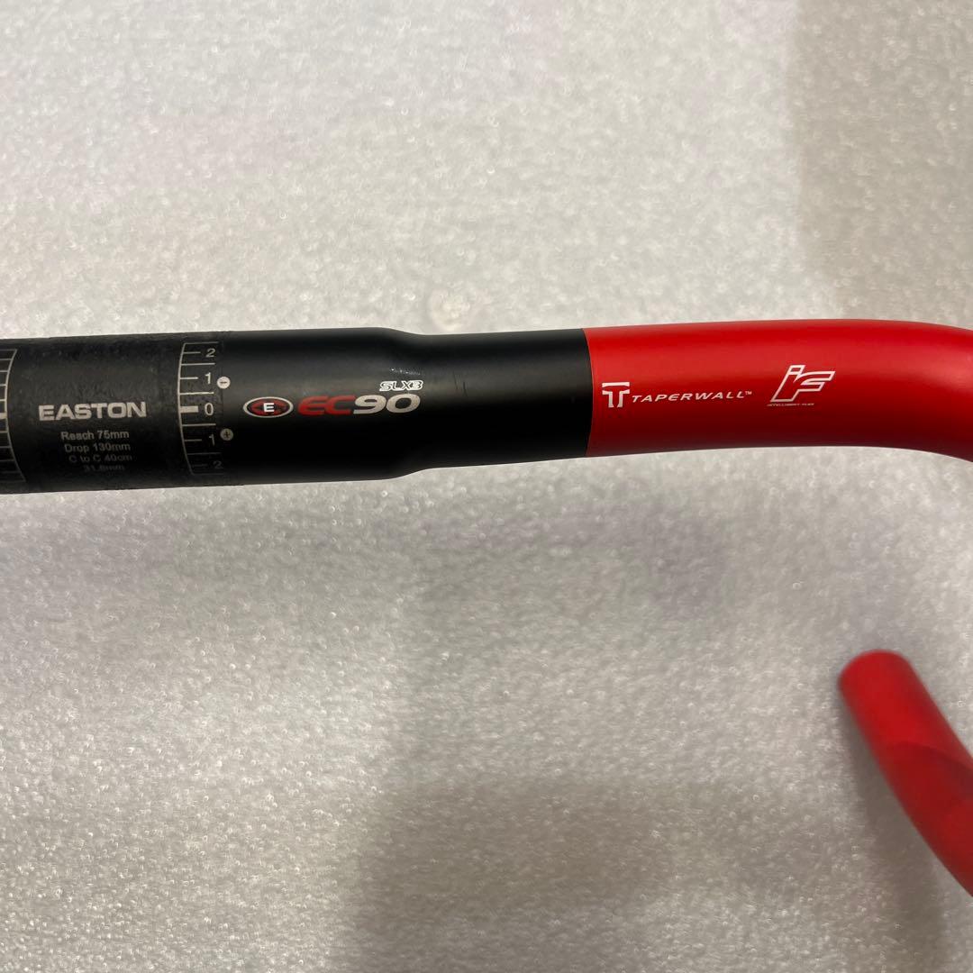 Easton EC90 slx3 カーボンハンドル 幅40cm レッド