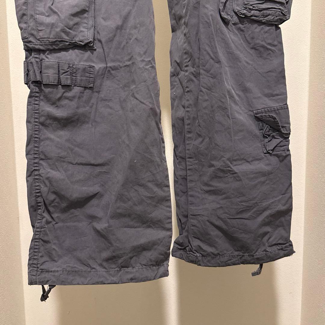 90's〜00's OLD STUSSY ギミックカーゴパンツ グレー W32