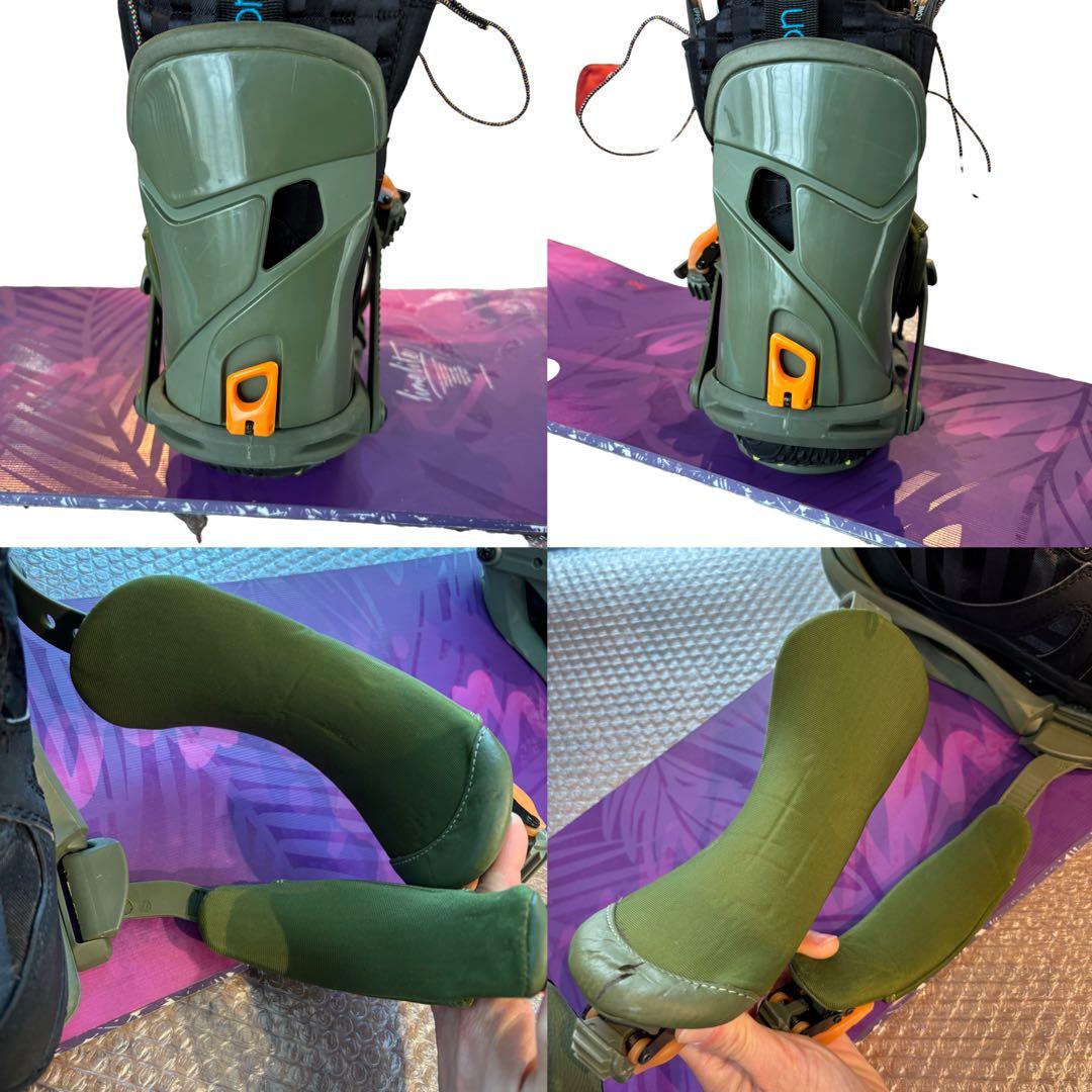 レディーススノーボードセット　K2 head バートン23cm Comfyケース