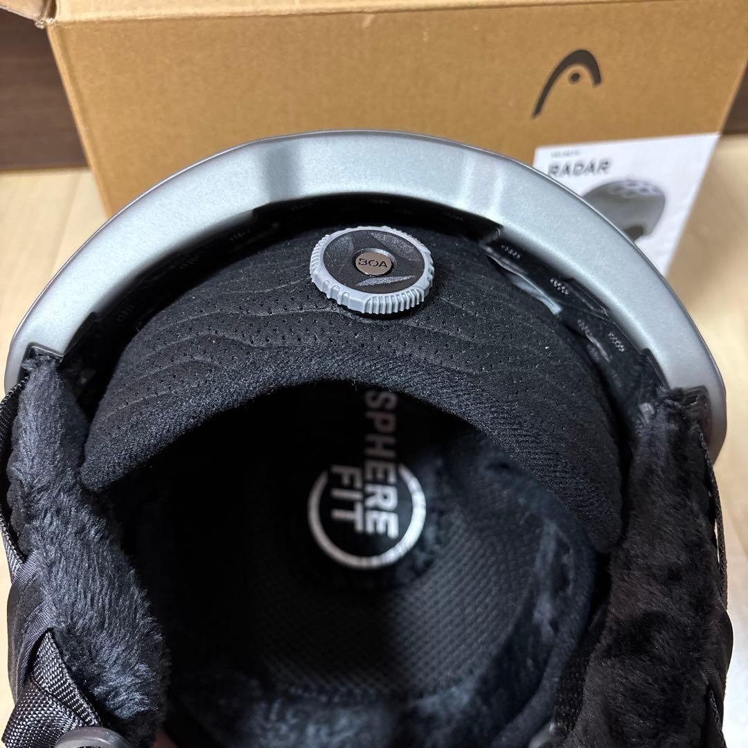 HEAD RADAR ヘルメット M/L アンソラサイト