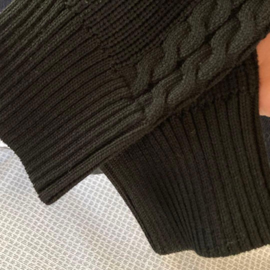 最終値下げPEARLY GATES ネイビー ラグラン　 セーター1