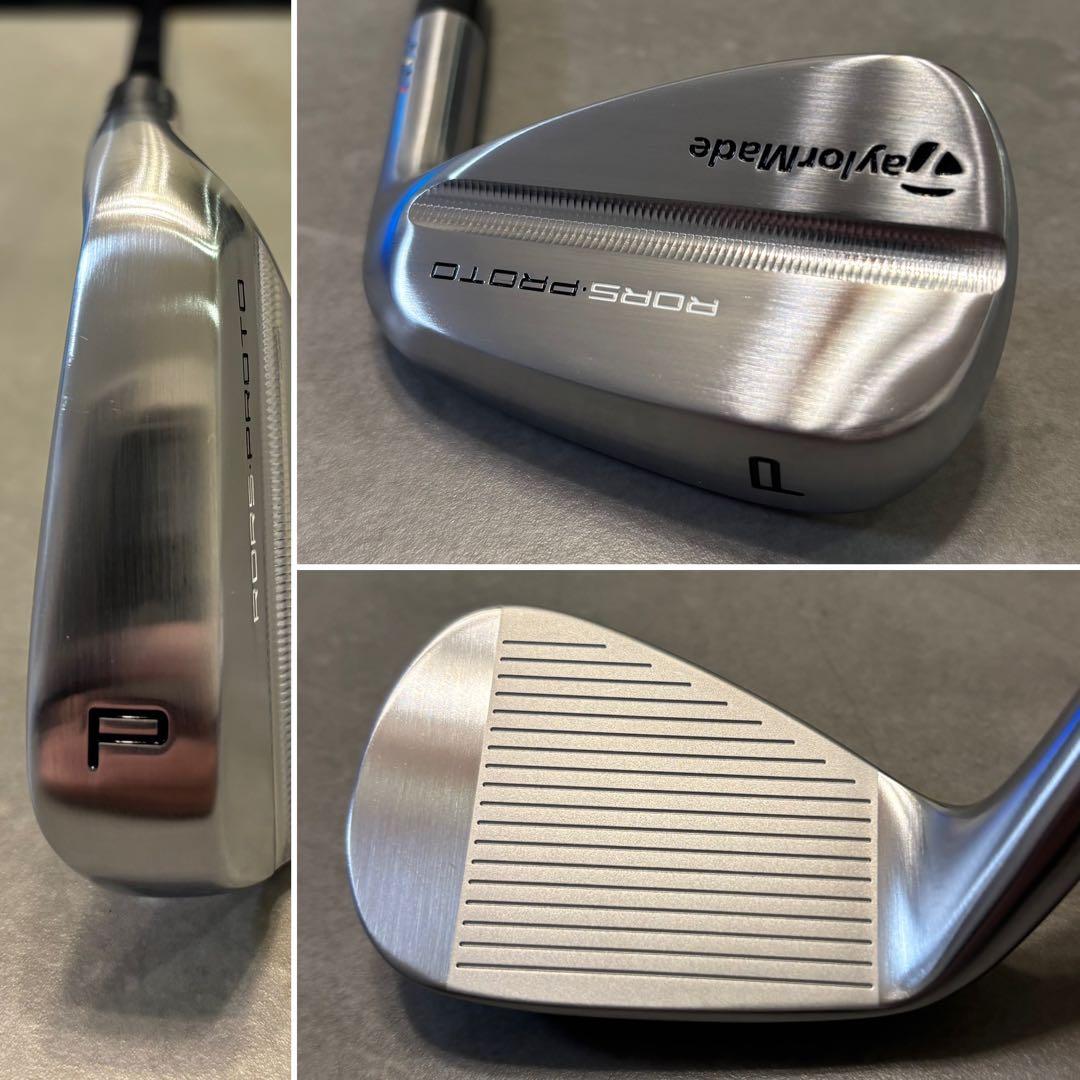 【美品】テーラーメイド RORS PROTO ロールズプロトアイアン 4-PW