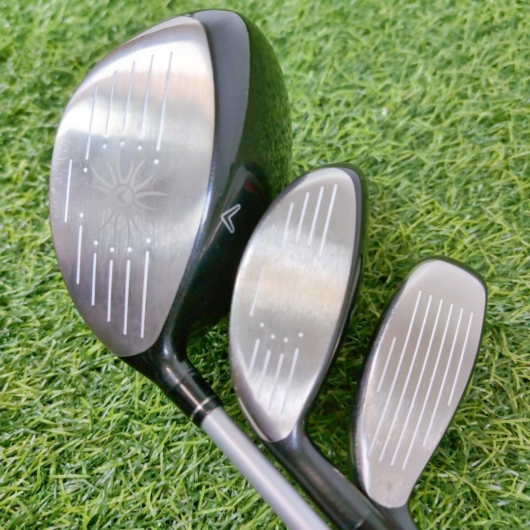 キャロウェイ ソレイル レディース L ゴルフクラブ8本セット ピンク ホワイト