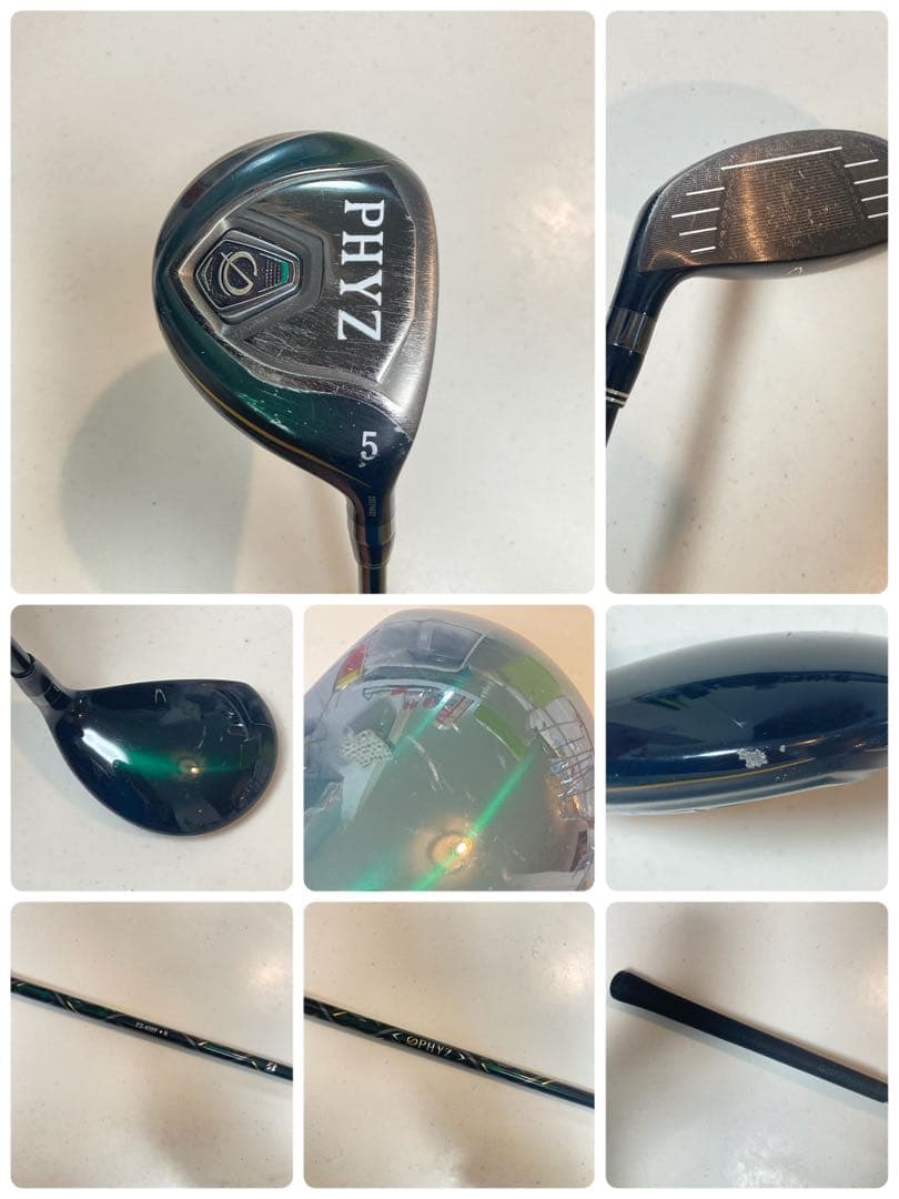 【初心者注目】ブリヂストン PHYZ（ファイズ）ゴルフセット 13本