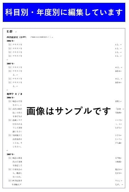 慶應通信科目試験　過去問　経済学部・総合教育科目　2006~2023年　15年分