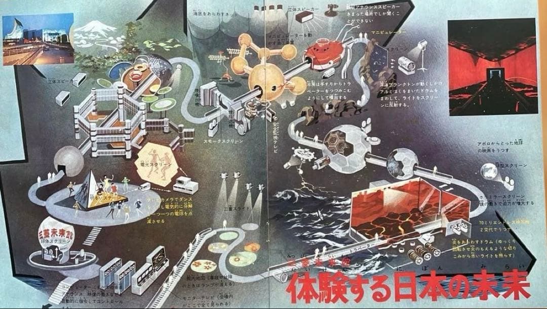 朝日ソノラマ　万国博大図鑑ソノシート（1970年）