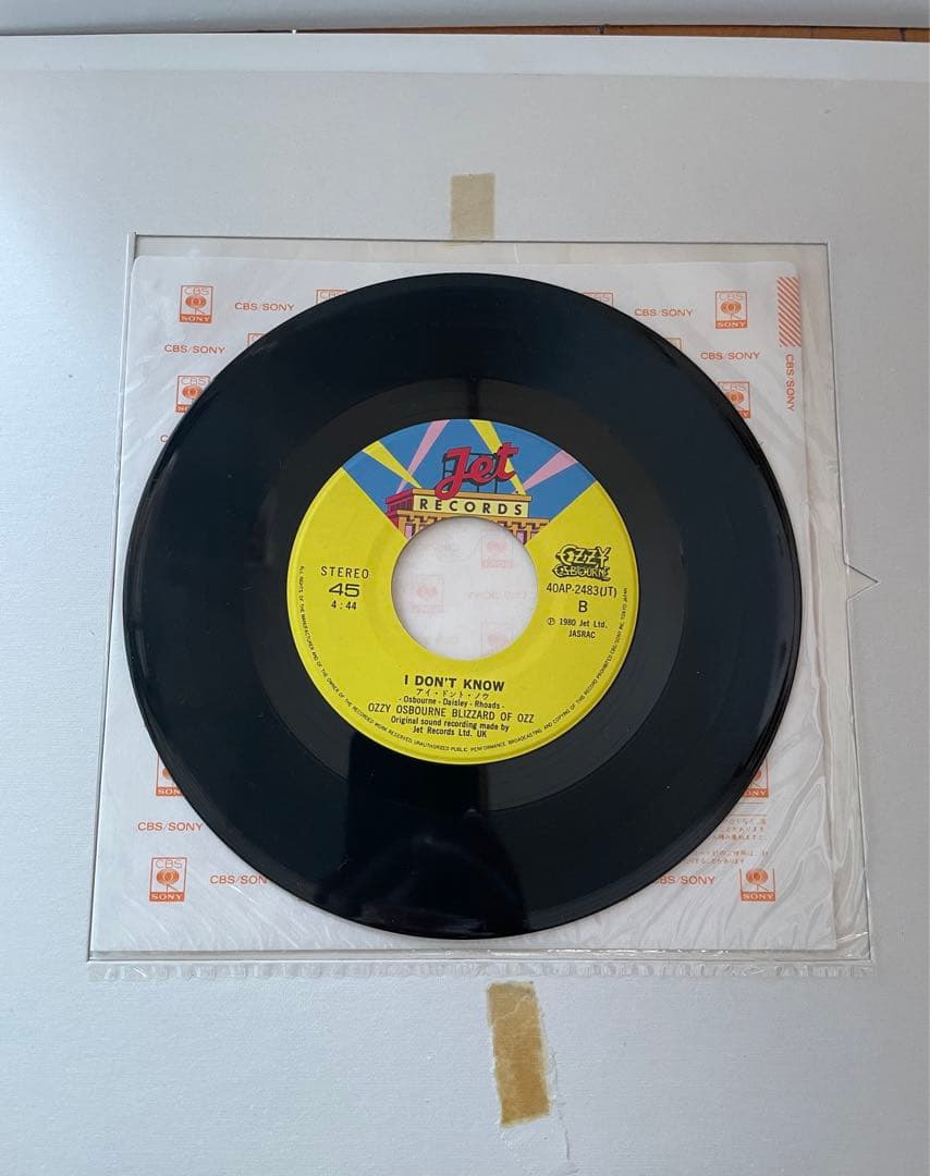 Ozzy Osbourne Speak of the Devil 2枚組レコード