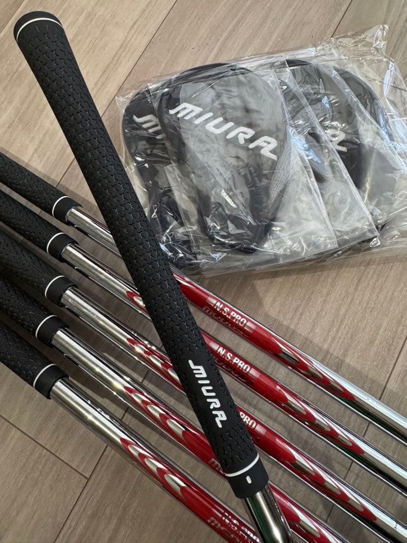 超美品 ミウラクラフトマンワールド 5〜PW 6本 三浦技研 TC102