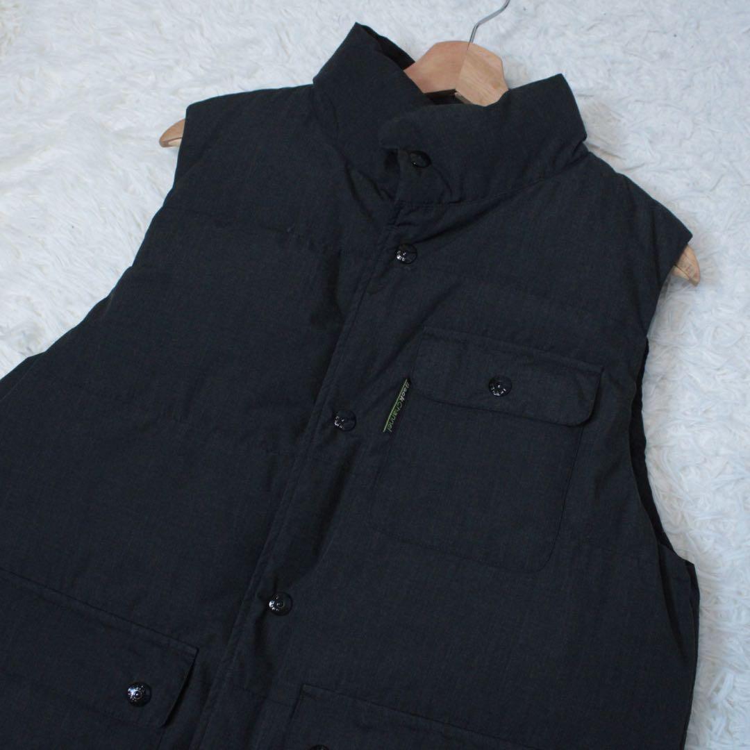 Back Channel リバーシブル ダウンベスト ジャガード カモフラージュ