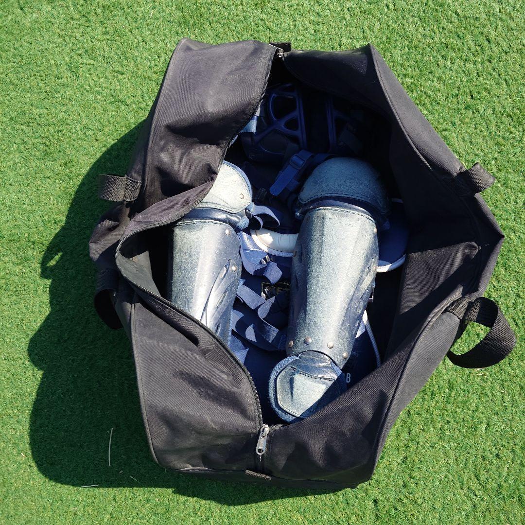 ZETT　少年用キャッチャー防具一式バッグ付き