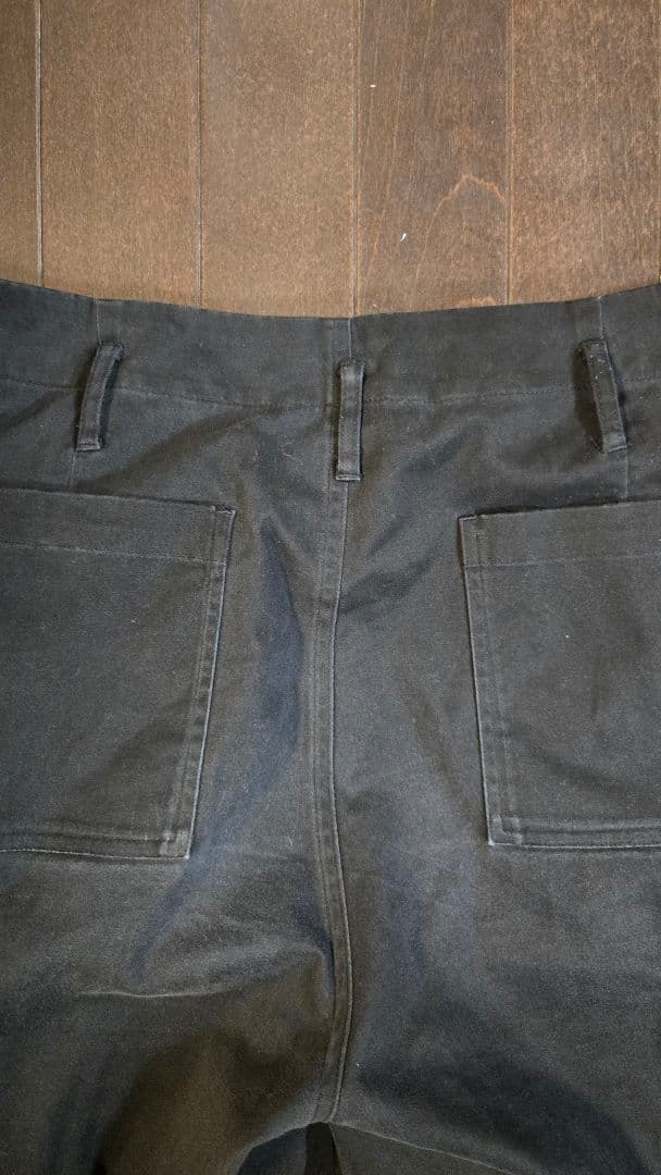 GRANCY　ZipDesign CargoPants ブラックMサイズ