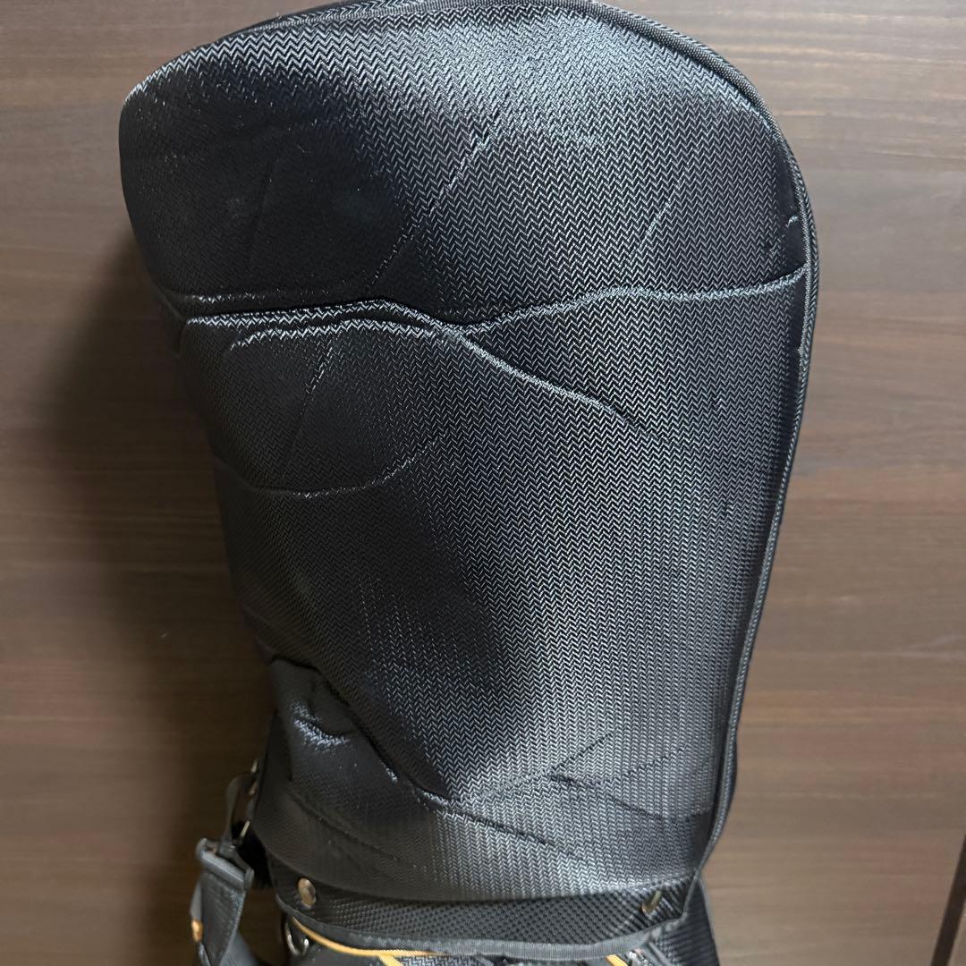 Nike Golf キャディバッグ ゴルフバッグ ブラック/オレンジ