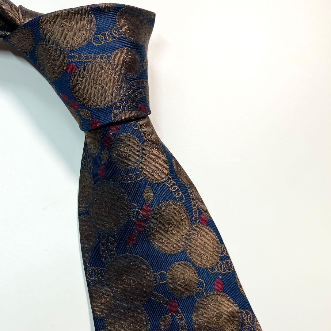 希少✨美品✨ CHANEL シャネル　ネクタイ　ココマーク　ヴィンテージ　