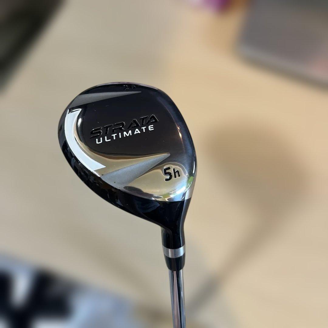 キャロウェイSTRATA ULTIMATE ゴルフクラブセット4本ユーティリティ