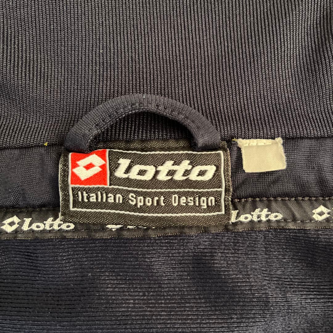 【希少】ロットLottoヴェローナ トラックトップ サッカー 刺繍ワッペン2XL