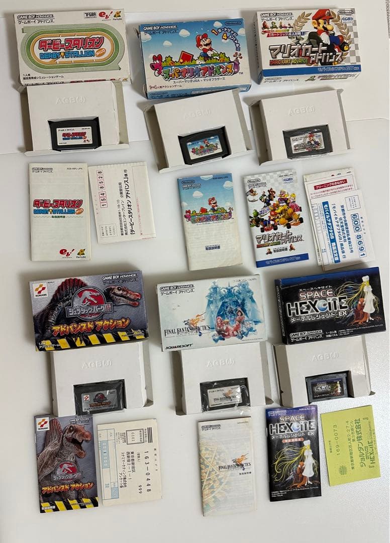 ゲームボーイアドバンス本体＆ゲームボーイアドバンスソフト【40本】まとめ売り