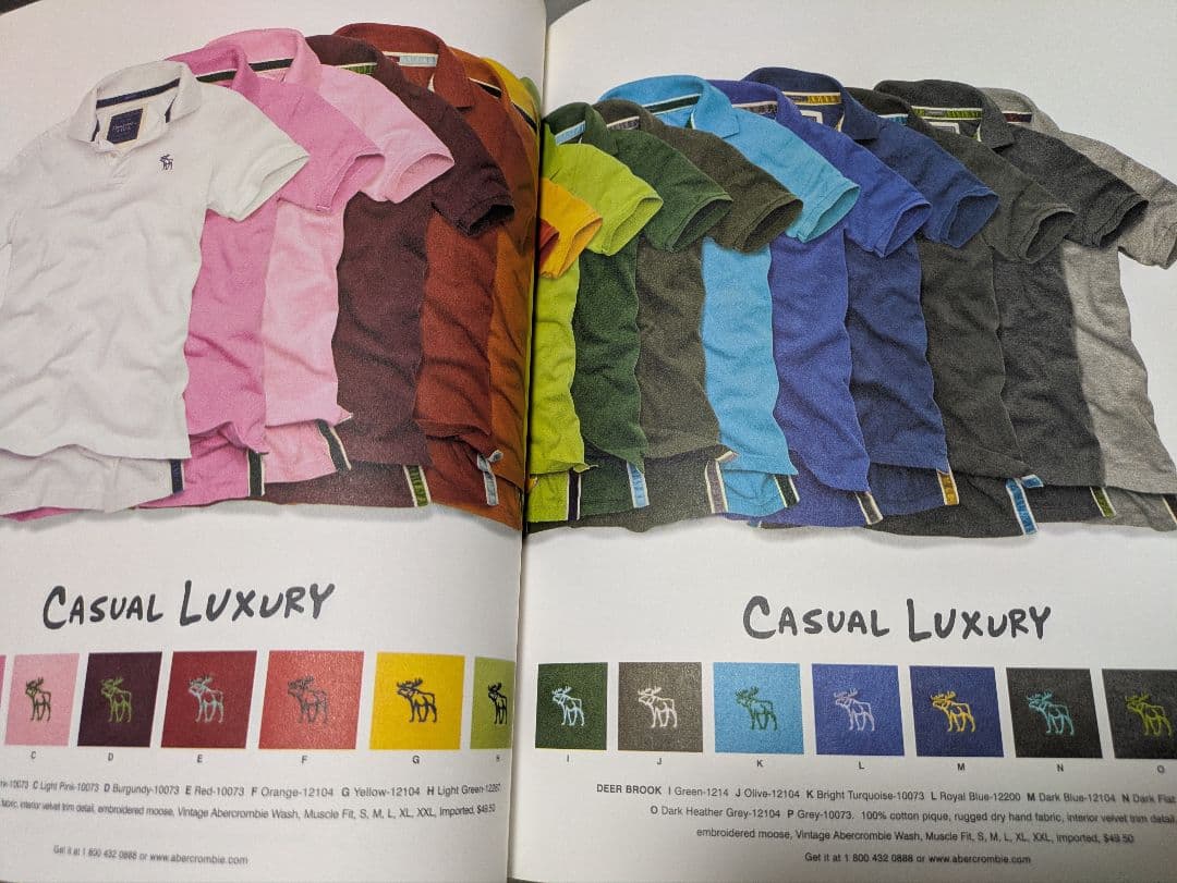 Abercrombie & Fitch カタログ ７冊
