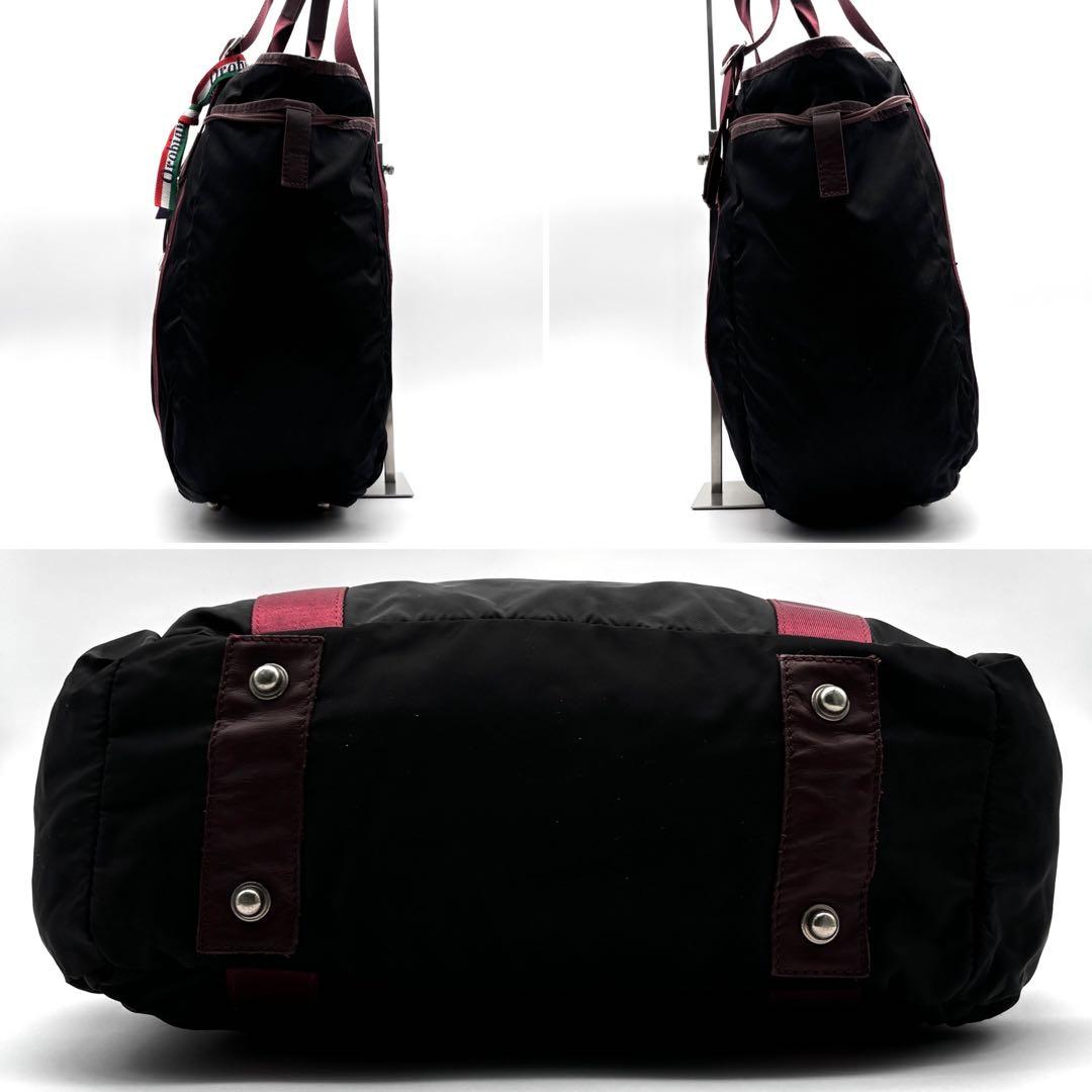 美品 オロビアンコ トートバッグ ビジネスバッグ 大容量 肩掛け A4可 黒