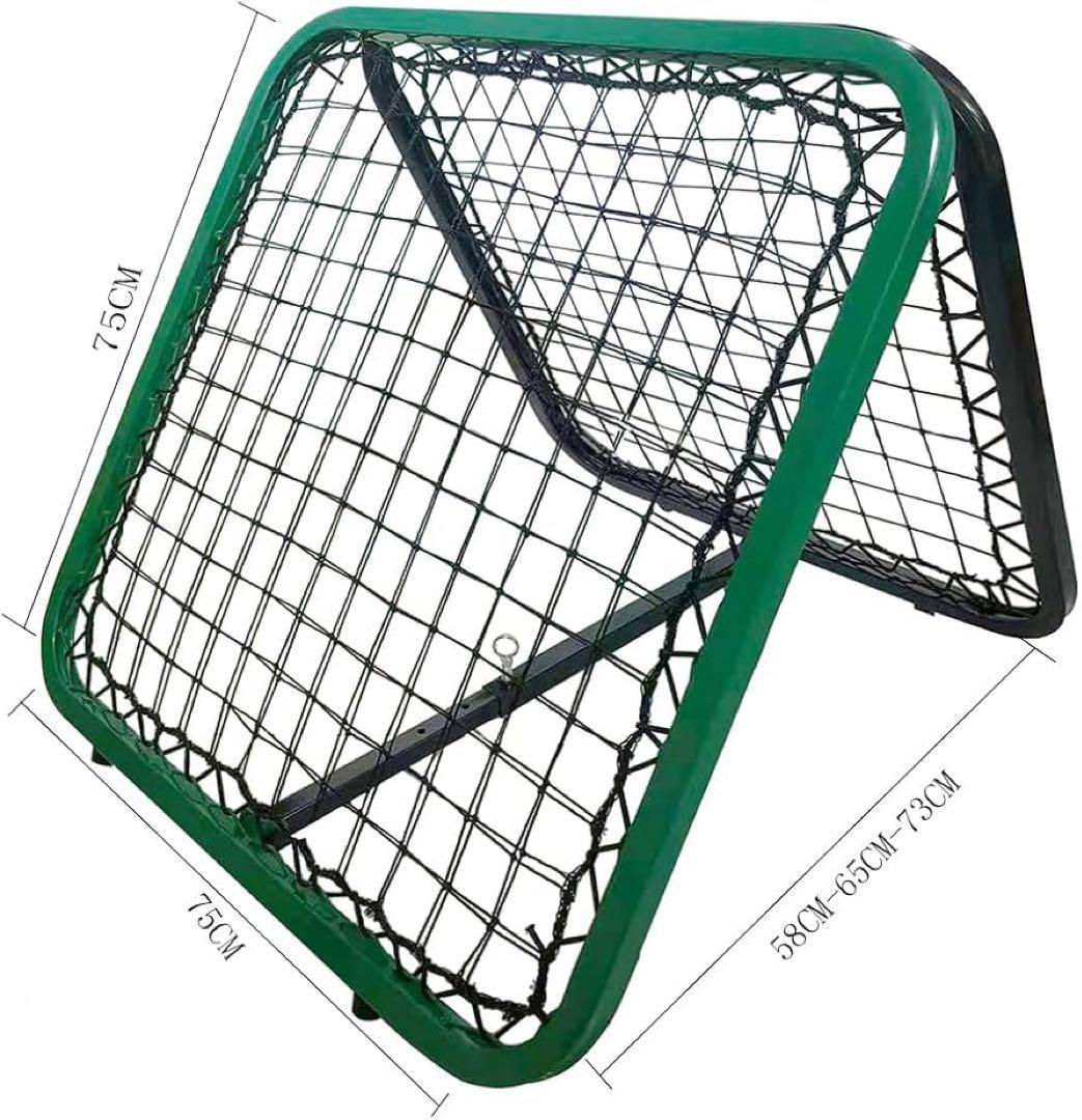 Mengke リバウンドネット（リバウンダー）両面　サッカー（75㎝×75㎝）