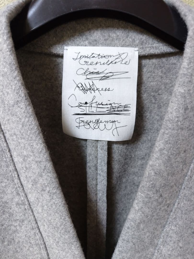 ＊新品未使用　CHAOS カオス ポロッコカーディガン シルバーグレー