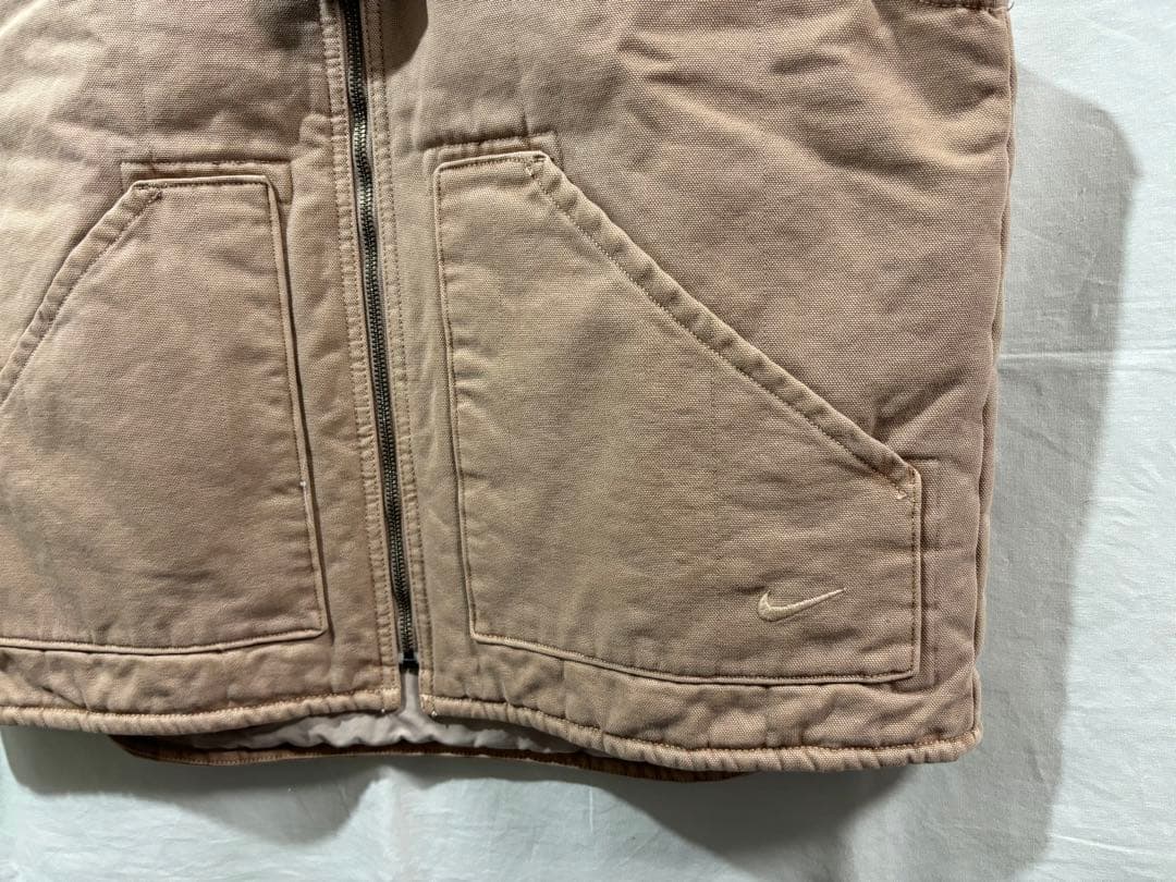 nike padded work vest L パデッド ワークベスト ダック