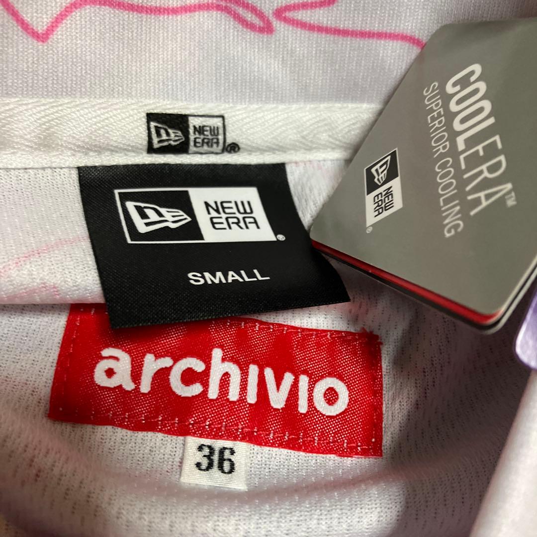19800円　新品未使用　NEW ERA × ARCHIVIO ポロシャツ　S