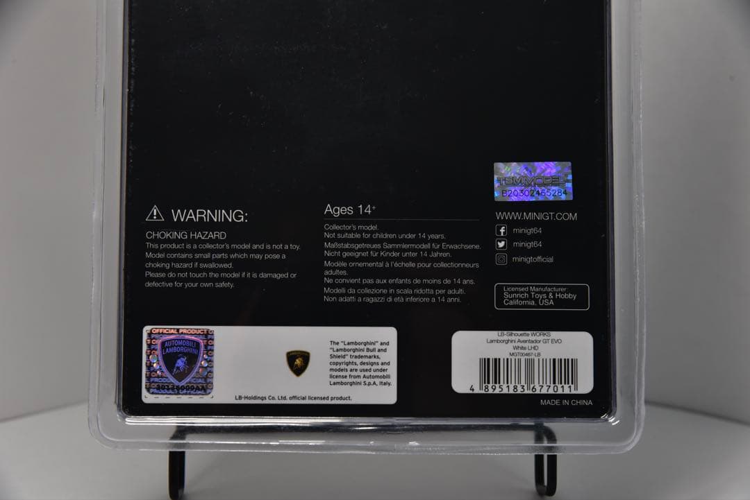 ミニカー MINI GT LBWK Aventador GT EVO