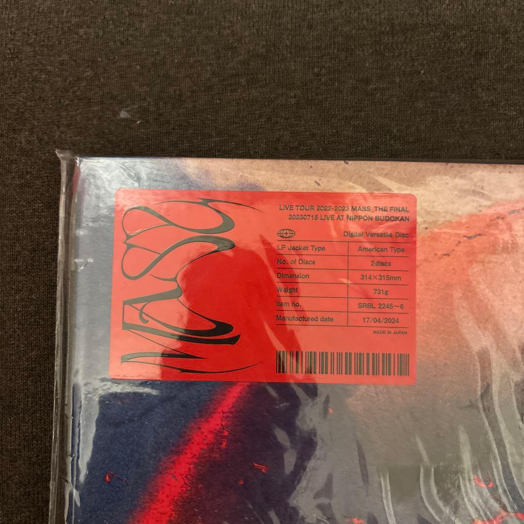 『美品』the GazettE MASS the FINAL (初回盤) DVD