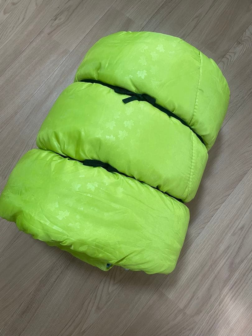 LOGOS 洗濯可能寝袋 190×80cm グリーン